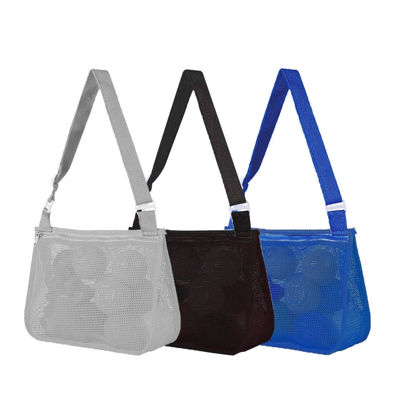 New Color Matching Children’s Toy Bag Shell Storage Bag Travel Beach Bag Hollow Transparent Beach Bag