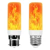 2 Pcs LED Flame Light Bulb 5W Flickering Light Bulbs 4 Lighting Modes Decorative Flame Lamp for Bedroom Living Room Gardens Parties