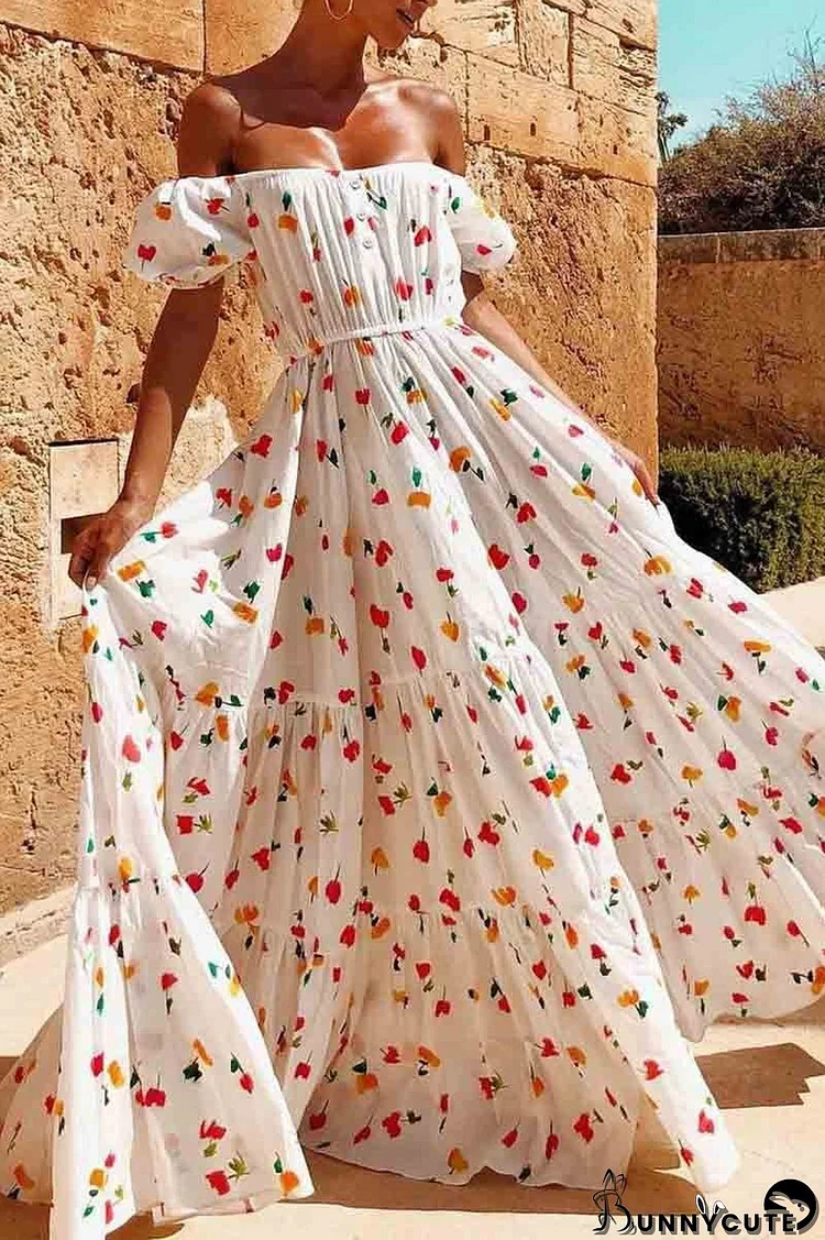 Sexy Off-Shoulder Tube Top Dress