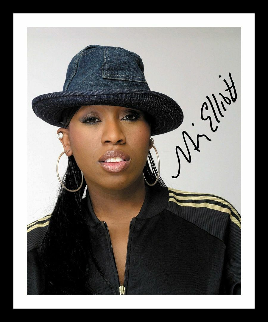 Missy Elliott Autograph Signed & Framed Photo Poster painting