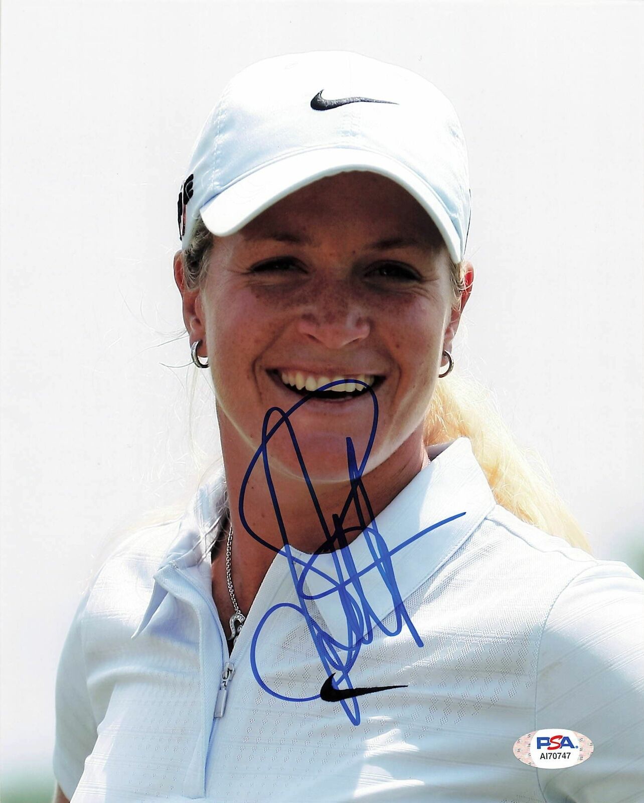 Suzann Pettersen signed 8x10 Photo Poster painting PSA/DNA Autographed Golf