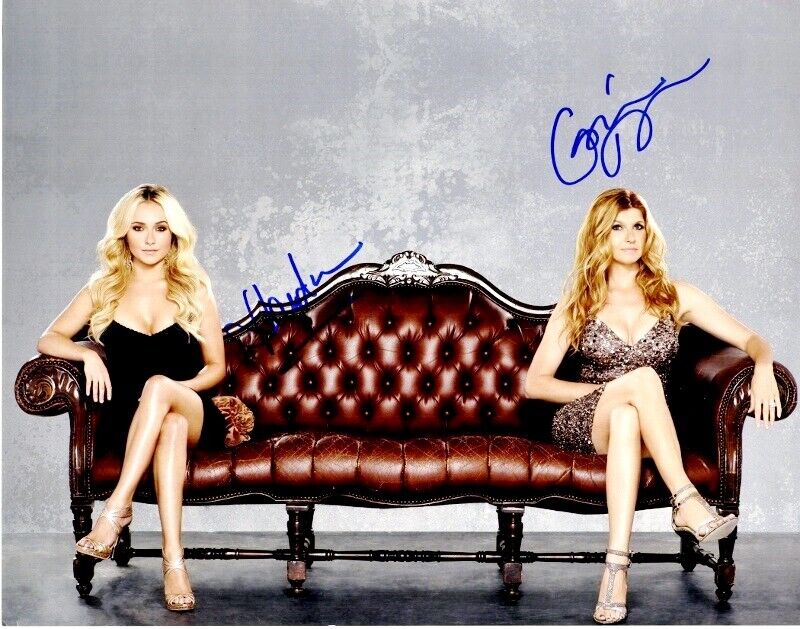 Hayden Panettiere and Connie Britton Signed - Autographed NASHVILLE 11x14 Photo Poster painting