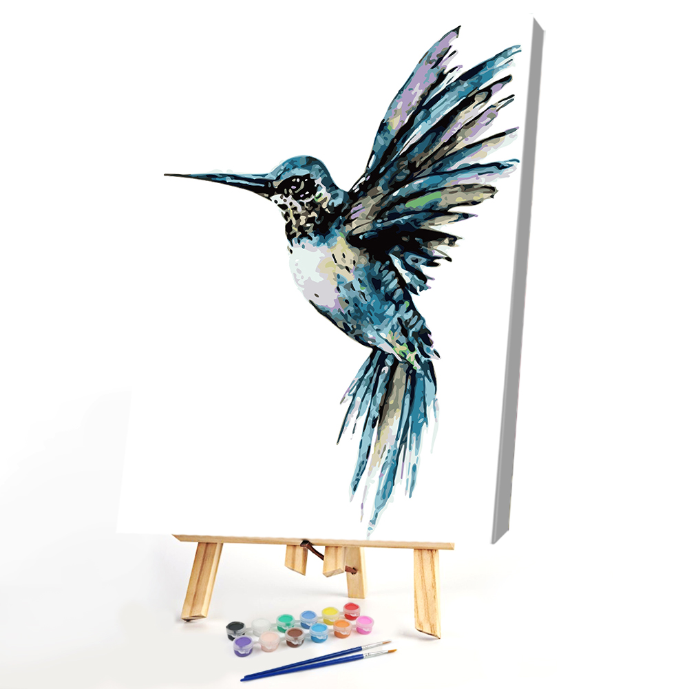 

40x50cm - Paint By Numbers Long Beak Bird Animal, 501 Original