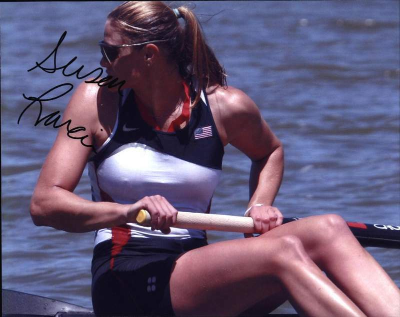 Susan Francia authentic signed olympics 8x10 Photo Poster painting W/Cert Autographed 01