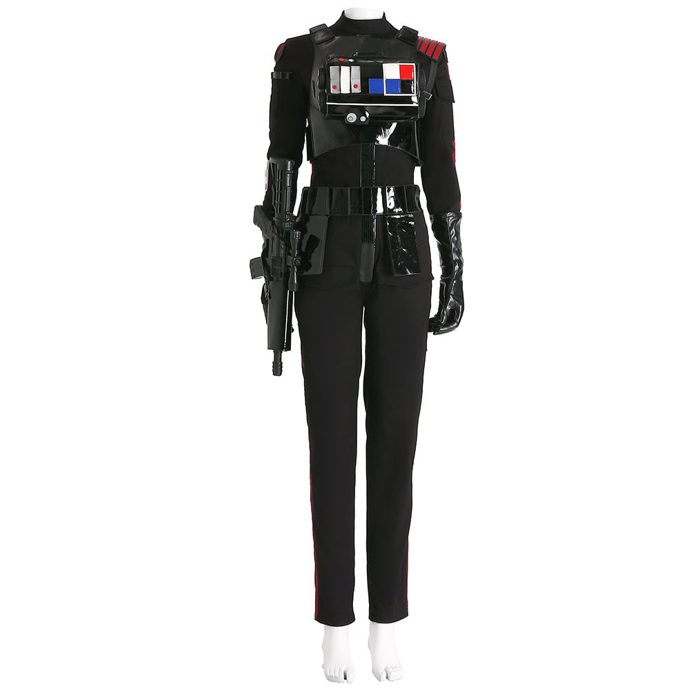 Star Wars Battlefront 2 Iden Versio Cosplay Costumes Black Suit