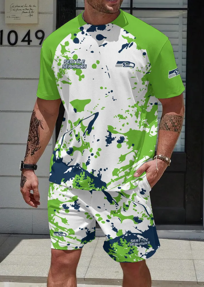 Seattle Seahawks Limited Edition Top And Shorts Two-Piece Suits