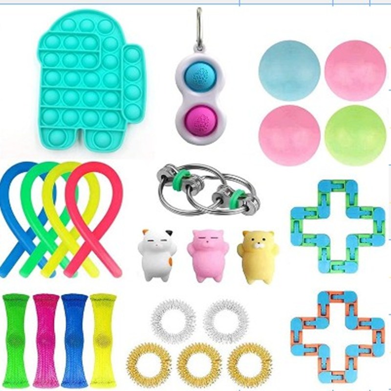 

Sensory Fidget Toys Set, Set 13, 501 Original