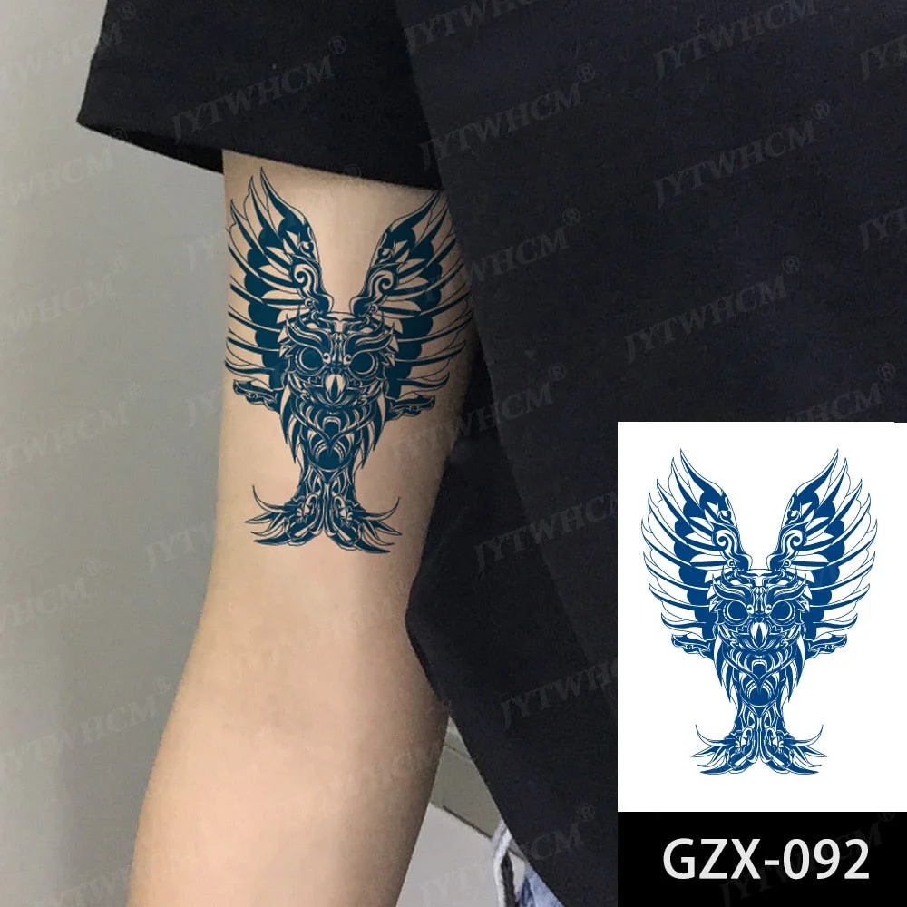 Juice 2 Weeks Lasting Tattoo Sticker Moon Forest Small Arrow Rose Waterproof Transfer Fake Tatoo Female Transfer Tatto Men Women