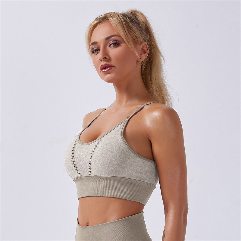 ladies' good support sports bra