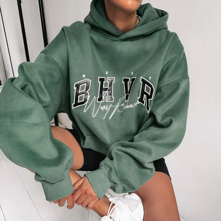 Belitz Vintage B.H.V.R Loose Hoodie