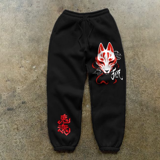 Cartoon Graphic Sweatpants
