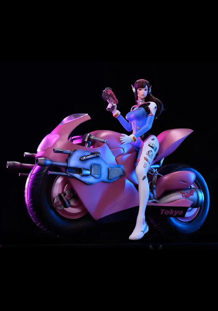 E-Girl D.Va - Overwatch Resin Statue - Number 8 Studios [Pre-Order]-shopify