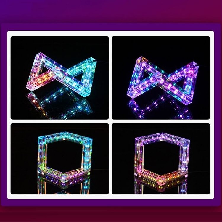 Creative Rotating Bluetooth Atmosphere Night Light