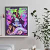 Disney Villains-Full Round Diamond Painting 30*40CM