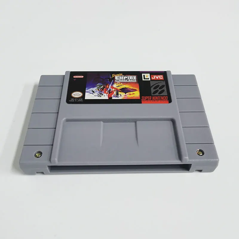 Super Star Wars: Empire Strikes Back SNES For Super Nintendo Entertainment System - 16 Bit US Version Game Cartridge