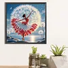 Jupe de danse fille-sp&eacute;cial en forme de peinture de diamant-30 * 30cm