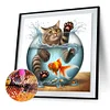 Cat Fish - Full Round Drill Diamond Painting