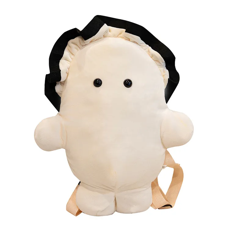 Cute Oyster Plush Backpack