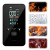 4-in-1 Portable Carbon Monoxide Alarm with Digital Display Plug-in Carbon Monoxide Detector Temperature and Humidity Monitor for Travel Home Hotel Camping RV