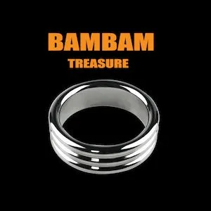 pornhint Pornhint Stainless Steel Cock Ring, Men Erection Enhance, Smooth Wear, Dick Ring, Bondage BDSM Toys, DDLG Gifts, Mature, Loop Dick Ring