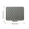 💥Tapis en silicone multifonctionnel et pliable pour l'&eacute;coulement