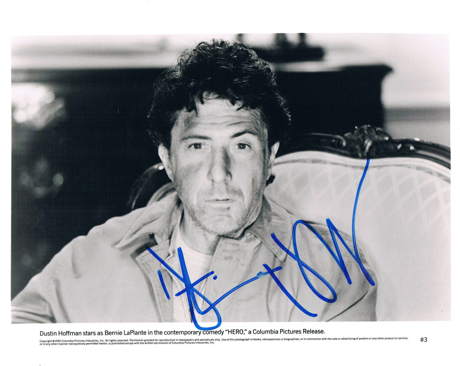 Dustin Hoffman 1937- genuine autograph Photo Poster painting 8x10