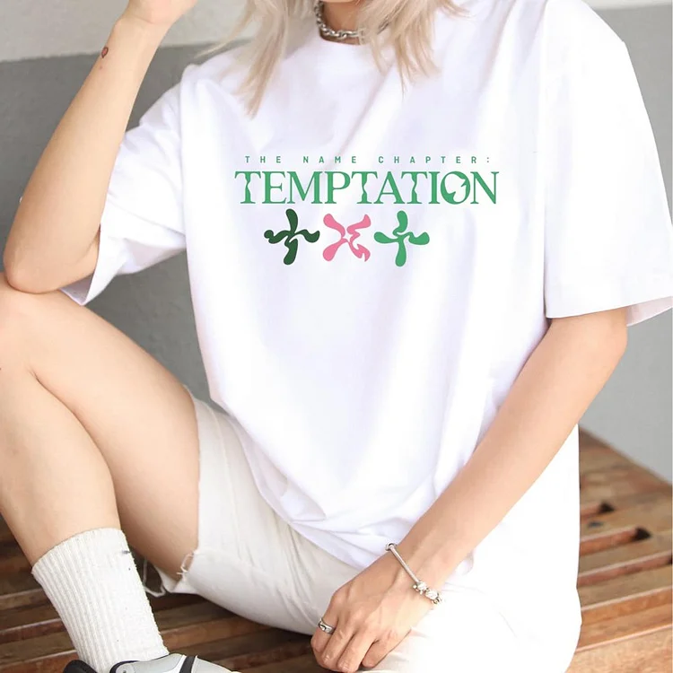 TXT The Name Chapter: TEMPTATION Printed T-shirt