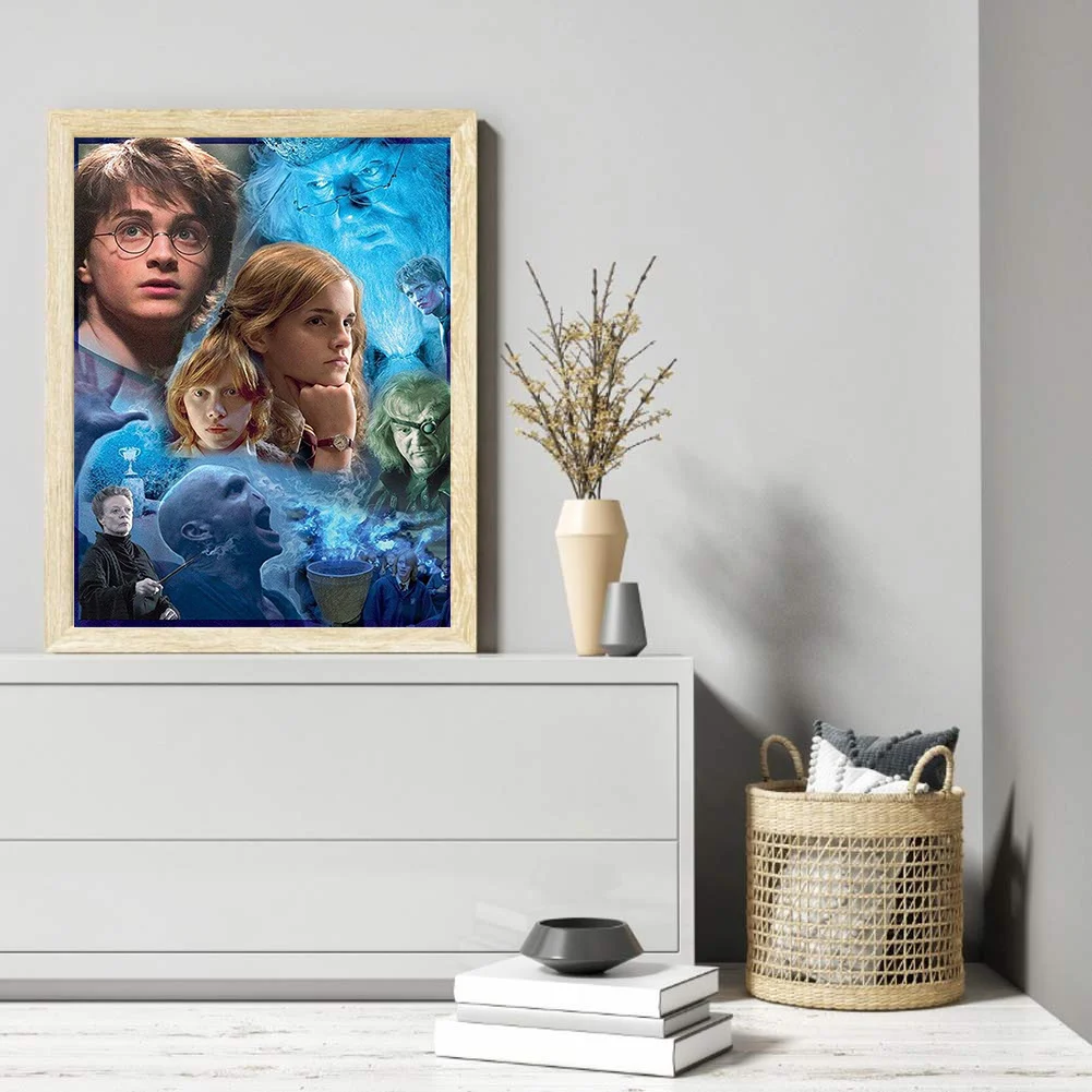 5D DIY Full Round Drill Diamond Painting Harry Potter Kit Home Decor Art Craft