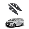 适用于丰田23款埃尔法前雾灯框Alphard 40系前雾灯罩防擦条装饰贴