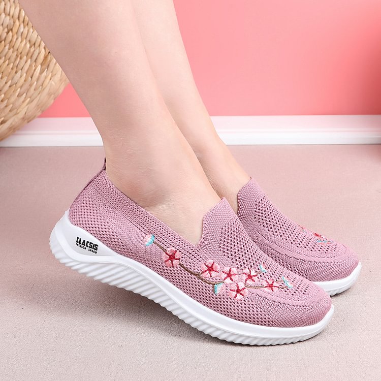 2023 new comfortable soft sole breathable non-slip printed women's shoes