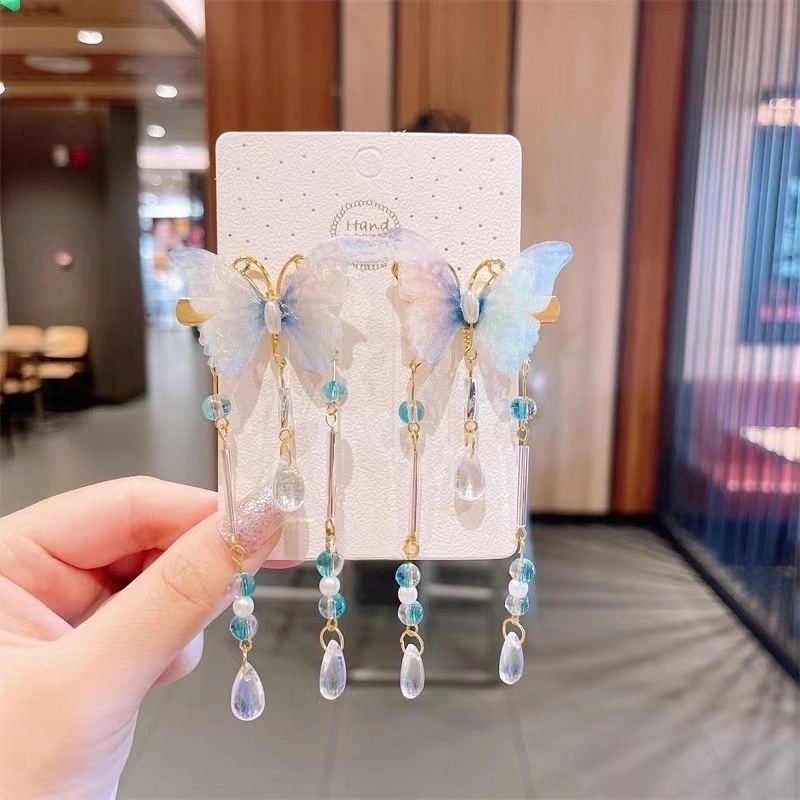 Ancient Style Tassel Hairpin Headdress Full Set Of Girls Hairpin Hair Accessories