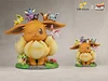 Big & Small Scale Eevee Family - Pokemon Resin Statue - DM Studios [In Stock]