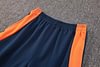 Joyfball 2024/2025 Manchester United Long Zipped Jacket Dark Blue Soccer Jersey 1:1 Thai Quality