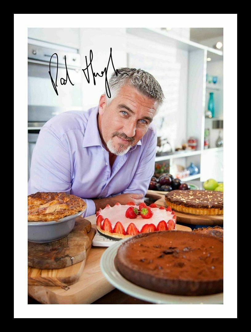 Paul Hollywood Autograph Signed & Framed Photo Poster painting