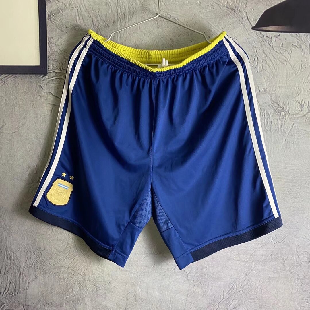 Retro 2014 Argentina away Shorts Football Thai Quality