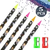 (US Local)5Pcs 5D Crystal Gem Pick Up Tool 23cm Dotting Wax Pencil for Art Craft