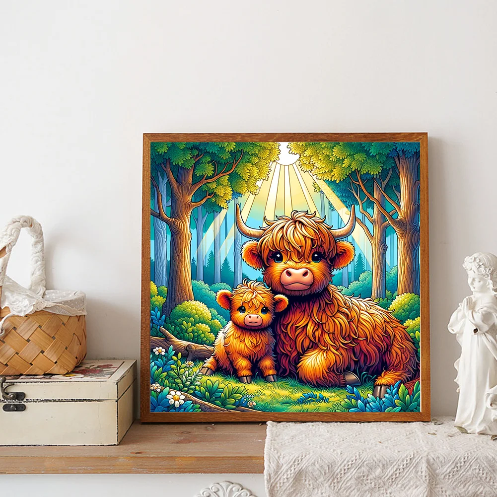 Diamond Painting - Full Round Drill - Yak(Canvas|30*30cm)