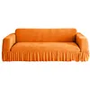 Sofa Cover with Elastic Bottom & Skirt Cushion Couch Cover for Living Room Hotel