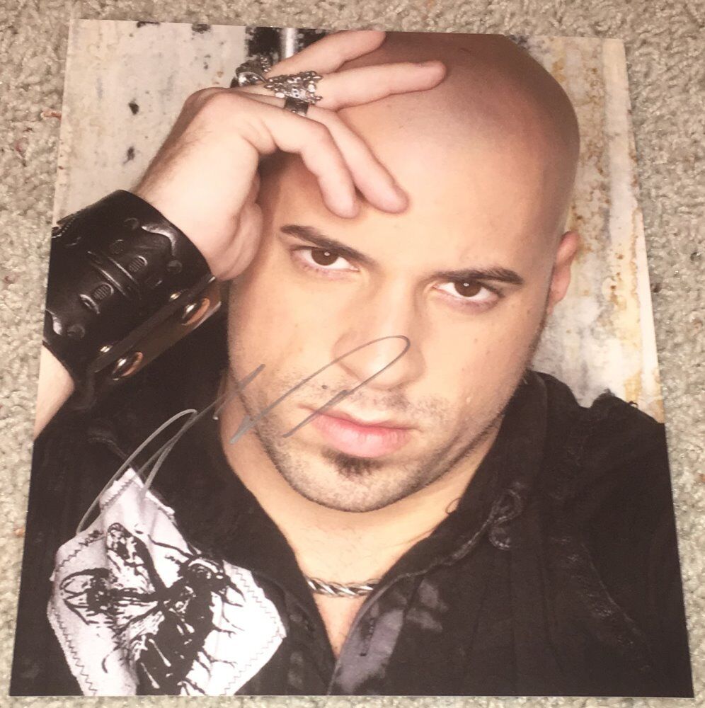 CHRIS DAUGHTRY SIGNED AUTOGRAPH AMERICAN IDOL 8x10 Photo Poster painting w/PROOF