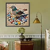 Diamond Painting -DIY Round Drill Stone Art Bird(40x40cm)