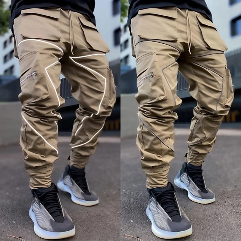 Multiple Pockets Baggy Cargo Pants