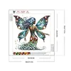 >SALE<5D DIY Partial Special Shaped Drill Diamond Painting Kit Fairy Decoration30x30cm