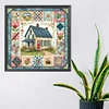 Diamond Painting-DIY Full Round Drill House(40*40CM)