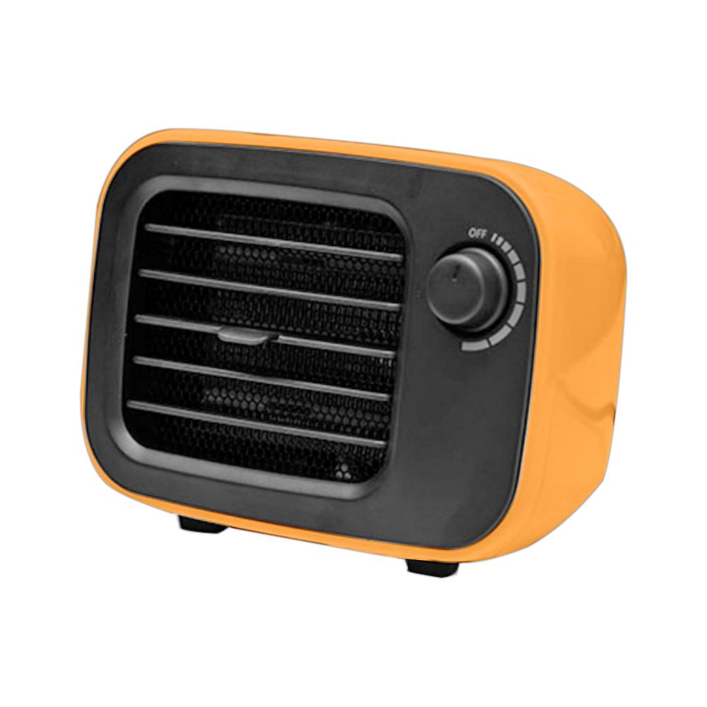 

Retro PTC Ceramic Heating Electric Wall Heater Warmer Adjustable Thermostat, Pink, 501 Original