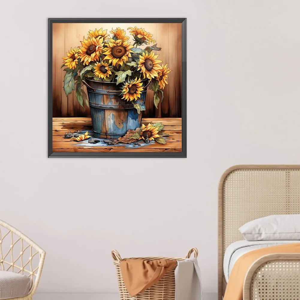 DIY Paint By Number 40*40cm - Sunflower