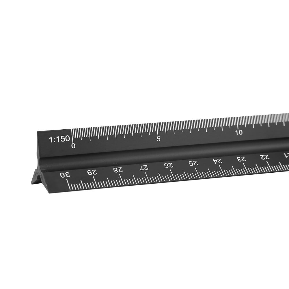 

30cm Triangular Architect Scale Ruler Aluminum Scale Ruler for Drafting, Huge comparison, 501 Original