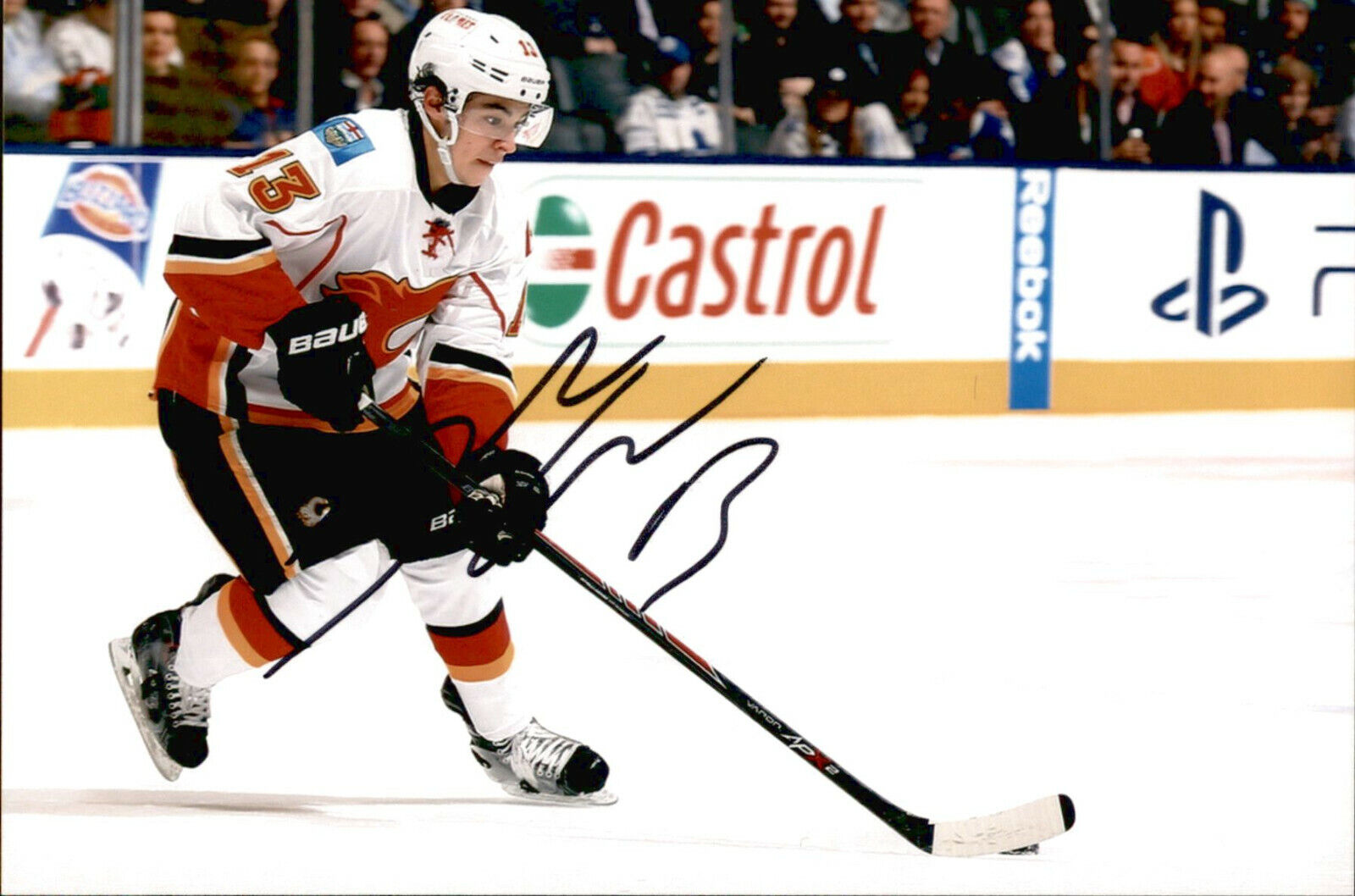 Johnny Gaudreau SIGNED autographed 4x6 Photo Poster painting CALGARY FLAMES #8