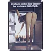 eshalb steht Bier immer unten im K&uuml;hlschrank - Vintage Metal Signs - 20*30cm/30*40cm
