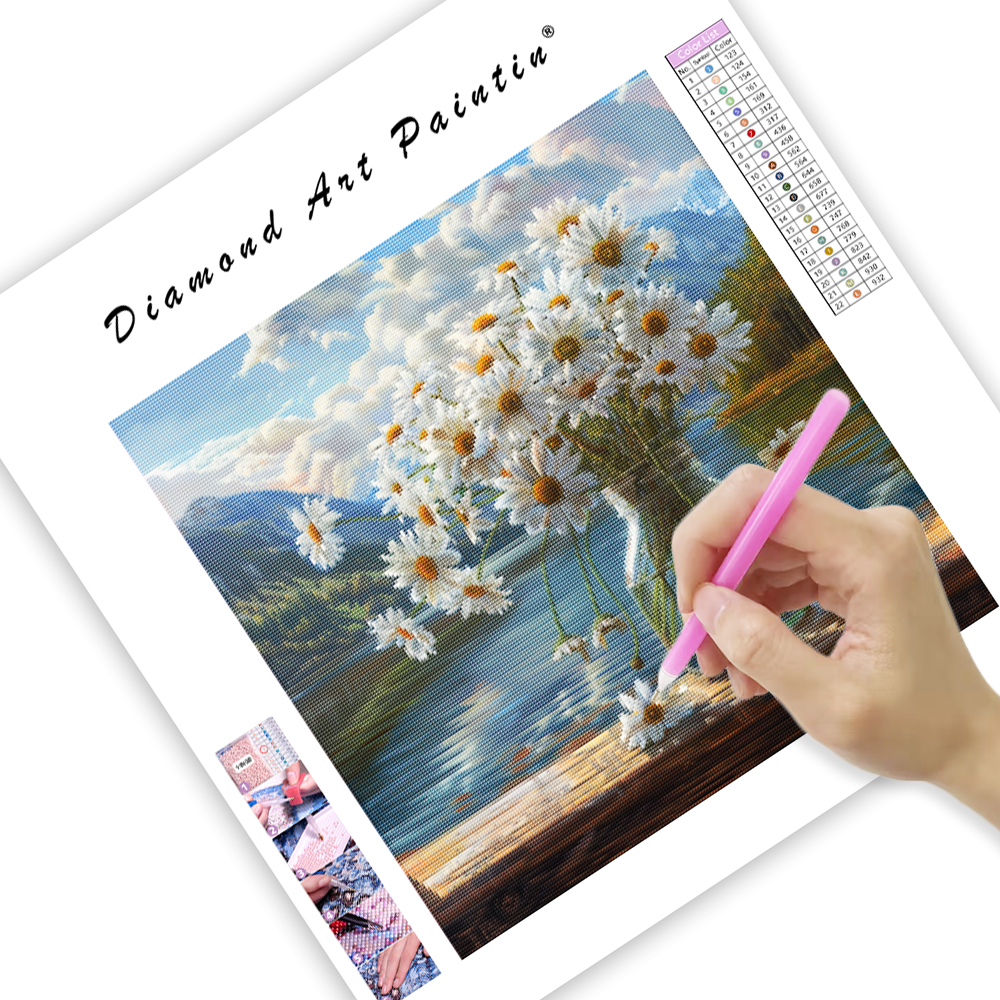 Window Vase - Diamond Painting