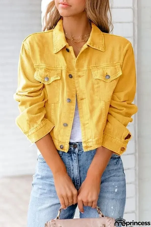 Plain Simple Denim Jacket